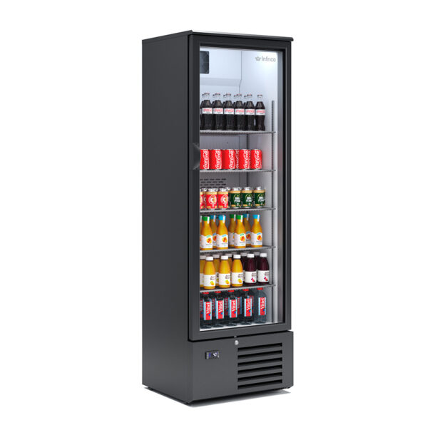 Expositor refrigerado vertical ERV Series de 600mm puerta de cristal ERV53 INFRICO