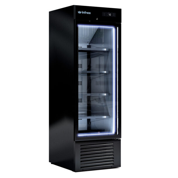 Expositor refrigerado especial minimarket ERC Series pivotante de baja temperatura 1 puerta ERC50PHBT INFRICO