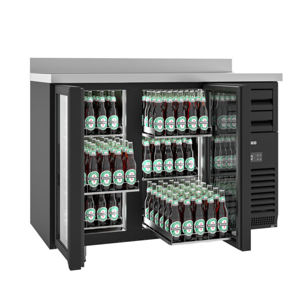 Supercooler Horizontal Cajones negroSPC1470BINFRICO