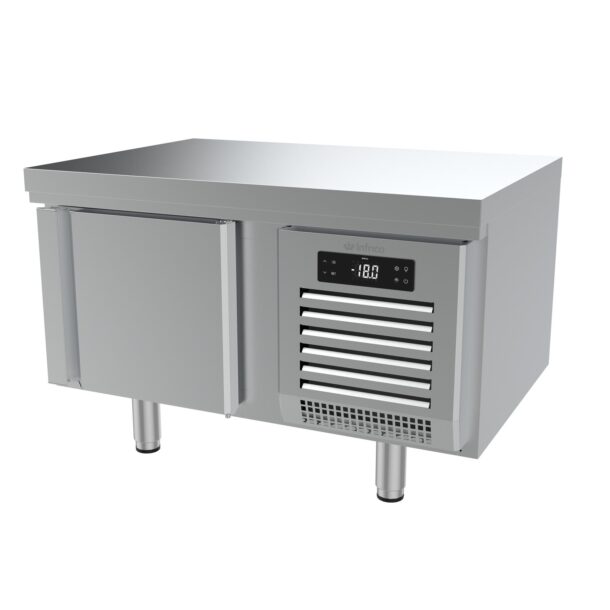 Mesa baja congelación Series GN1/1 700 de 1000mm altura 650MSG1000BTINFRICO