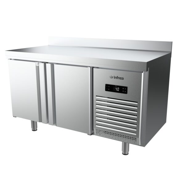 Mesa de refrigeración Series GN1/1 700 de 1470mm altura 850 acero inoxidable interior y exteriorBMGN1470IIINFRICO