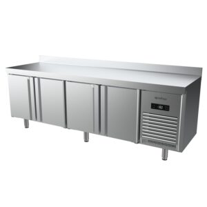 Mesa de congelación Series GN1/1 700 de 2450 mm altura 850 baja temperatura BMGN2450BT INFRICO