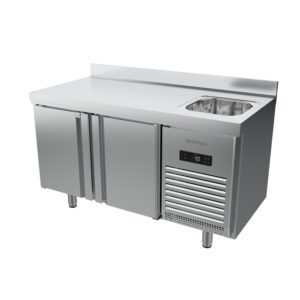 Series GN1/1 700 de 1960mm altura 850 con fregaderoBMGN1470FINFRICO