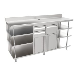 Serie MCAF de 2000mm - Mesa cafeteraMCAF2000INFRICO