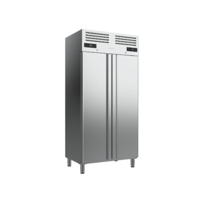 Armario de congelación GN 1/1 SLIM LINE 300/600L Series de 974mm dos equipos(zona de refrigeración y zona de congelación)AGN602MXINFRICO
