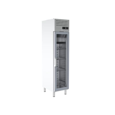 Armario de refrigeración puerta de cristal GN 1/1 SLIM LINE AGN 300/600L Series de 482mmAGN300CRINFRICO