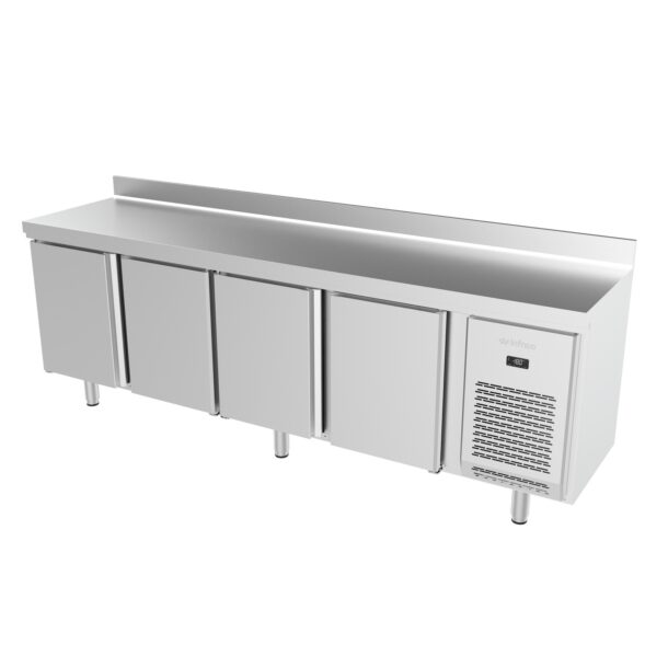 Mesas refrigeración y congelación IM 600 Series de cuatro puertas negativo IM604PN INFRICO