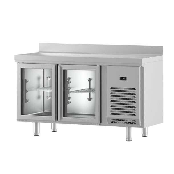 Mesas refrigeradas puerta de cristal IM 600 Series de tres puertasIM603PCRINFRICO