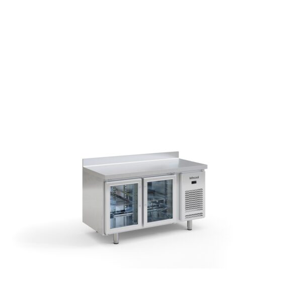 Mesas refrigeradas con puerta de cristal GN 1/1 IM 700 Series de dos puertasIM702PCRINFRICO