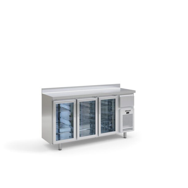 Mesas refrigeradas puerta de cristal IM 600 Series de tres puertasIF603PCRINFRICO