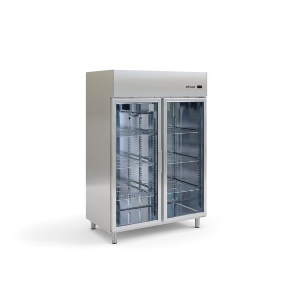 Armarios refrigerados con puerta de cristal GN 2/1 IAG 700/1400 CR Series de dos puertasIAG1402CRINFRICO