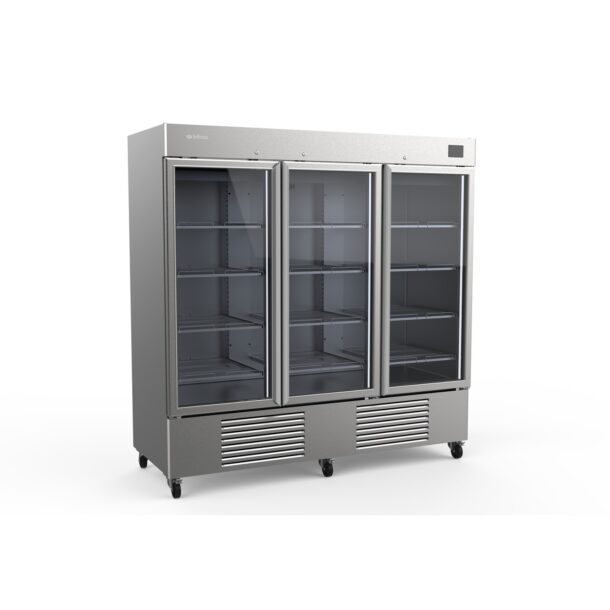 Armario de refrigeración puerta de cristal GN 2/1 Series AN67CR INFRICO