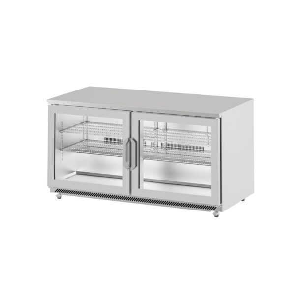 Mesa undercounter refrigeración UC Series de puertas de cristalUC60RCRINFRICO