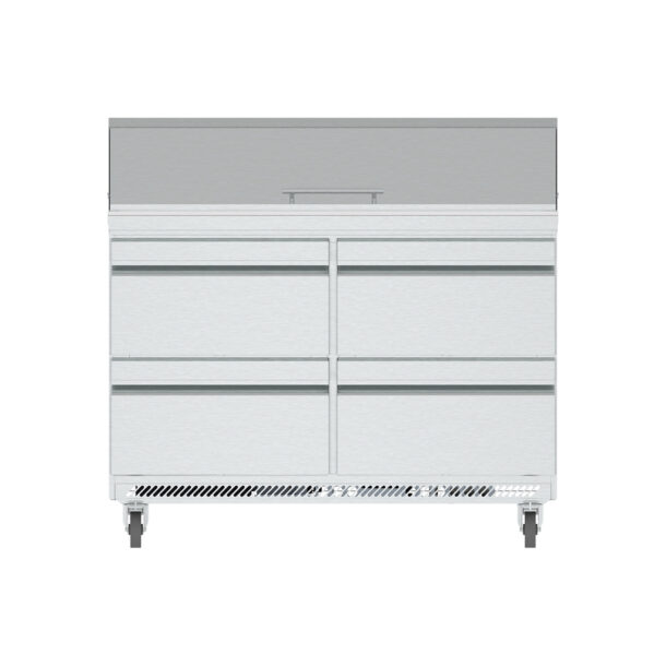 Mesa undercounter refrigeración para ensaladas UC Series con cuatro cajonesUC48P4DINFRICO