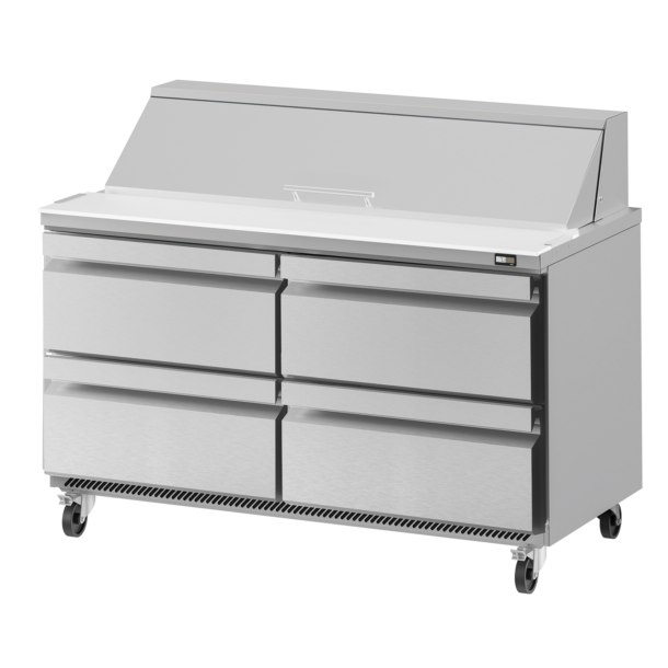 Mesa undercounter refrigeración para ensaladas UC Series con cuatro cajonesUC60P4DINFRICO