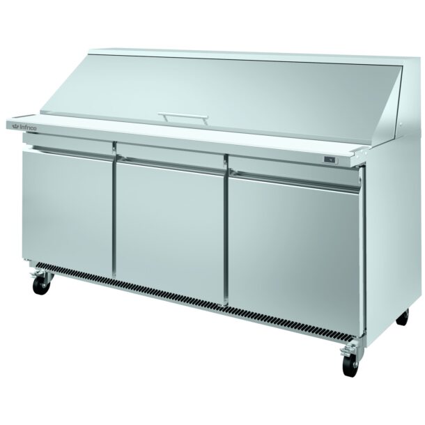 Mesa undercounter refrigeración para ensaladas/sandwiches megatop UC-PMT Series UC72PMT INFRICO