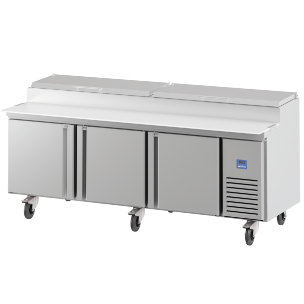 Mesas de refrigeración ensaladas y pizza MR-EN Series de 2370mm MR93EN INFRICO