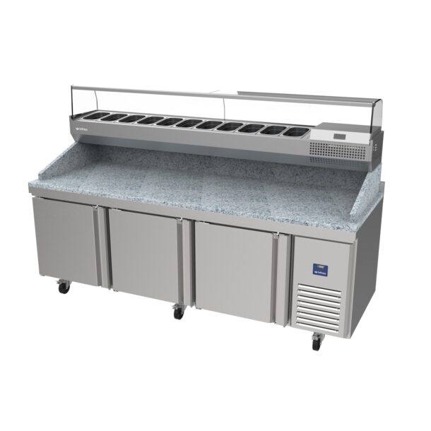 Mesas refrigeradas pizzas MR93GTCOMBO INFRICO