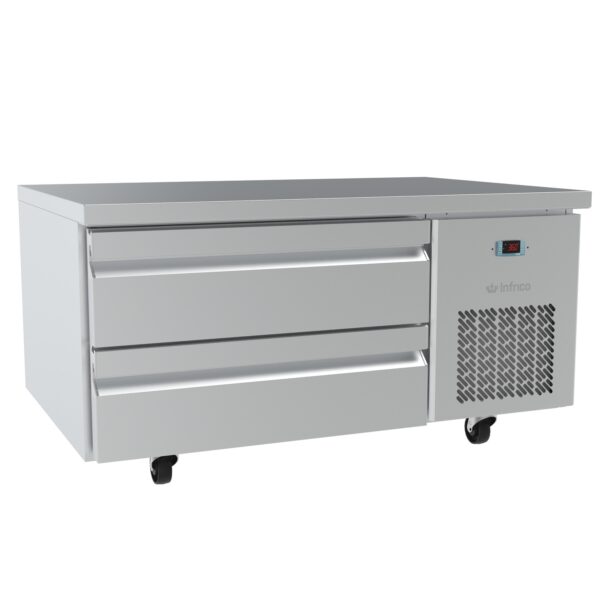 Mesa baja refrigeración CHEF-BASES Series de 1235mmMSG48INFRICO