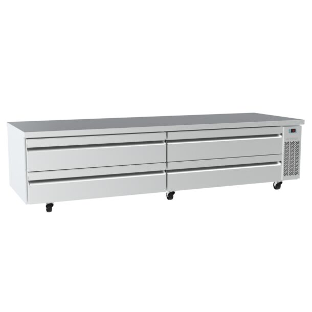 Mesa baja refrigeración CHEF-BASES Series de 2464mm MSG96 INFRICO