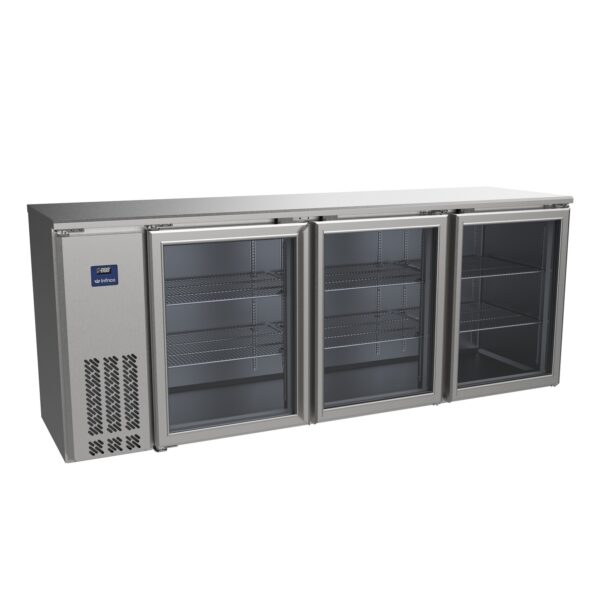 Frente mostrador refrigerado BACK BAR Series de 2164mm de glass door ERV84IIGD INFRICO