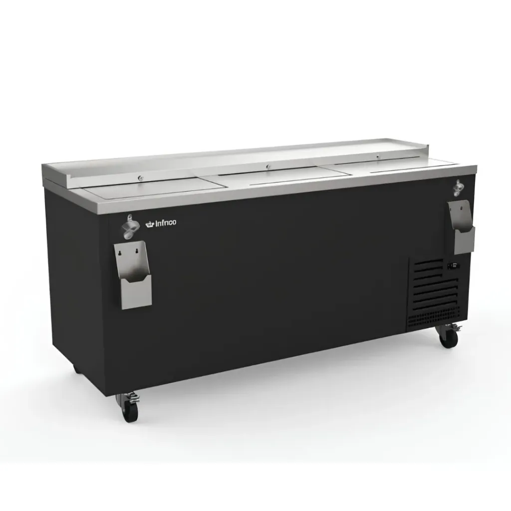 Botellero SubZero Linea Americana Negro 72"BC72BINFRICO
