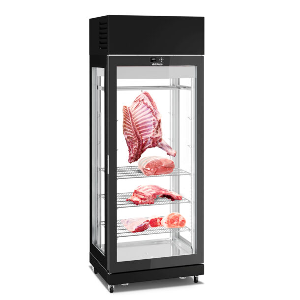 Armario de maduración Dry Aging Serie AMC Madurador L de 650mm una cara de cristal AMC6711L INFRICO