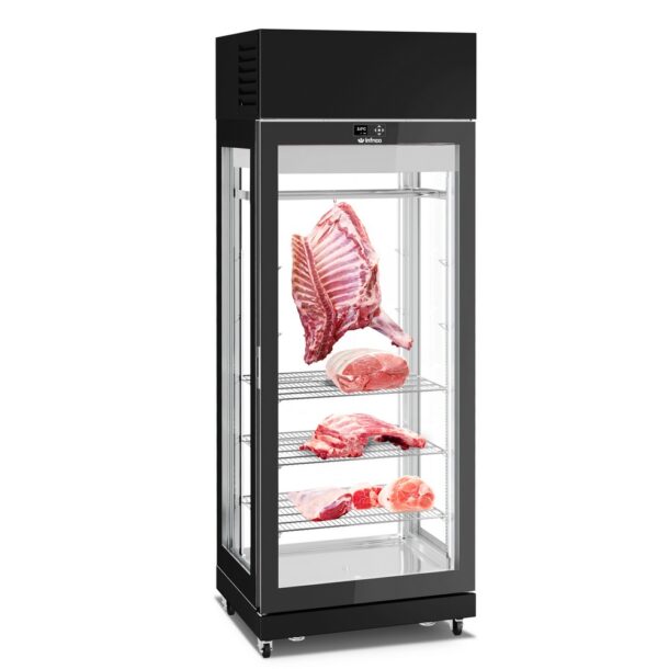 [202640387] Armario de maduración Dry Aging Serie AMC Madurador L de 850mm cuatro caras de cristal AMC8714L INFRICO