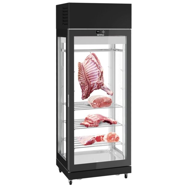 Armario de maduración Dry Aging Serie AMC Madurador XL de 850mm cuatro caras de cristalAMC8714XLINFRICO