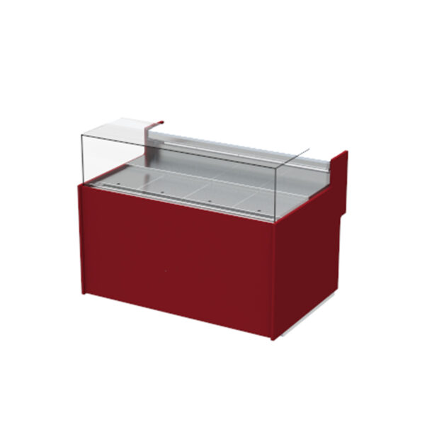 Vitrina expositora para pastelería serie Niza. Bombon 1290mmVNZ12BINFRICO
