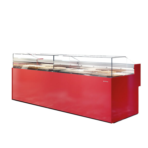 Vitrina expositora para pastelería serie Niza. Doble temperatura 1915mmVNZ18DTINFRICO