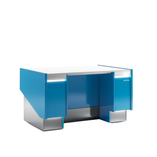 Mueble caja mostrador serie Lyon 1250mm VLY12MHD INFRICO