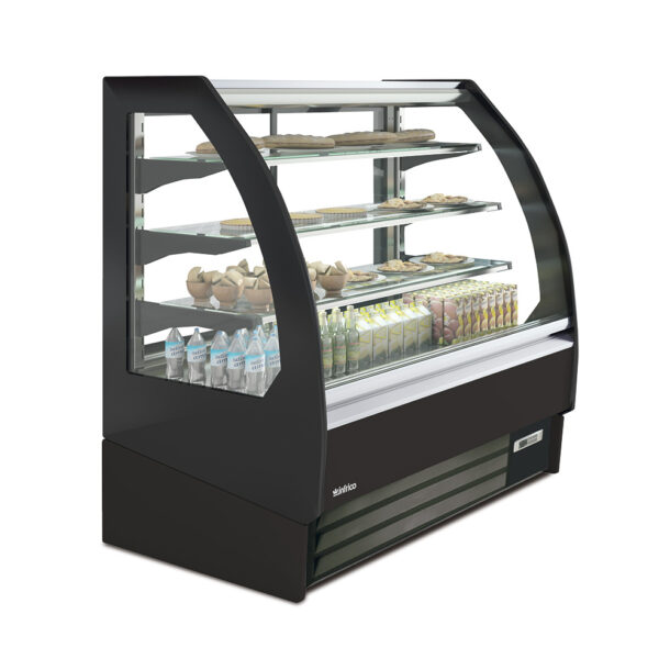 Vitrina expositora para pastelería serie Ambar 1875mmVBR18RINFRICO