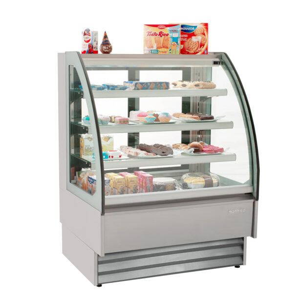 Vitrina expositora para pastelería serie Onix 1875mmVON18RINFRICO