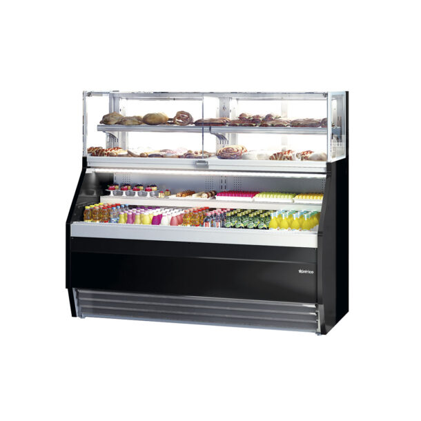 Vitrina expositora para cafetería y pastelería serie Combo 938mmVCO9INFRICO