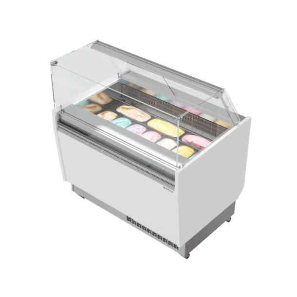 Vitrina estática expositora de helados serie Ibiza 1622mm Grupo IncorporadoVBZ15UINFRICO