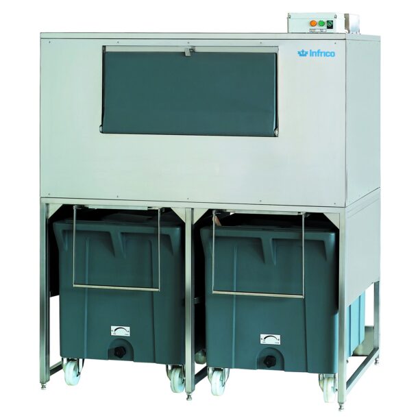 Almacén fabricador de hielo ROLLER BIN / DOBLE ROLLER BIN Series DRBI500 INFRICO