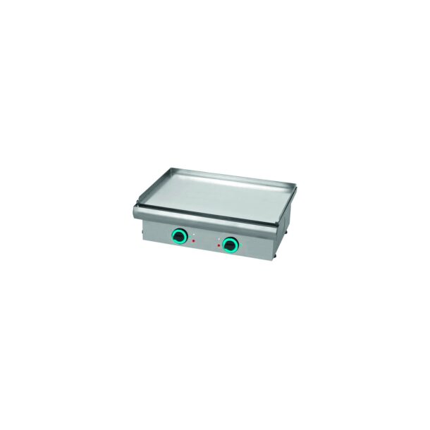 Plancha eléctrica. Modelo de placa de acero laminado 15mm peto perimetral inox.PE60NCINFRICO