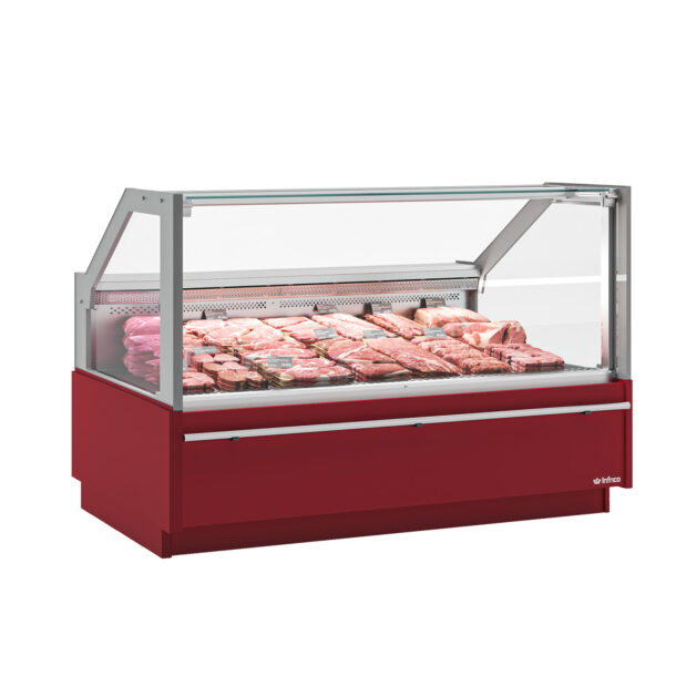 VITRINA COMPACT PARA CARNE Y CHARCUTERÍA GRUPO INCORPORADO 12IUCPVCT12IUCPINFRICO