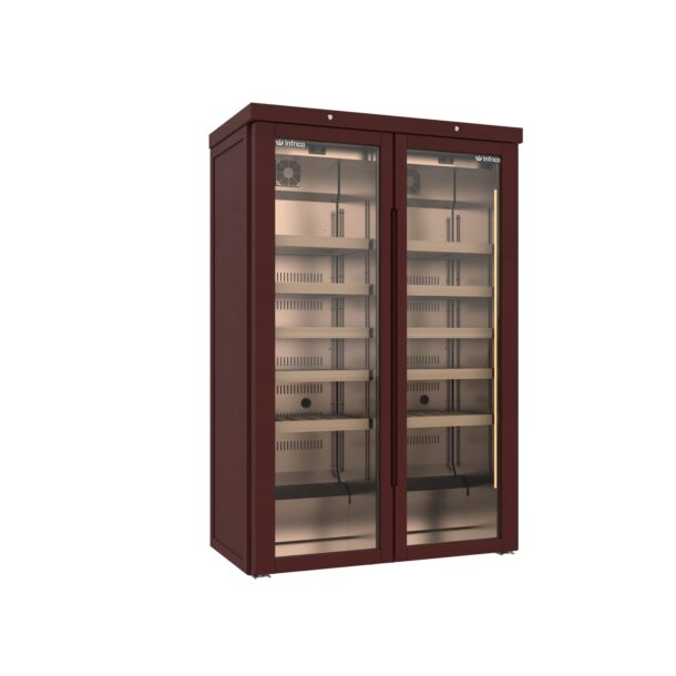Expositor de vino en madera VINTAGE Series MIXTA ( Refrigeración y congelación)EVV200MXINFRICO