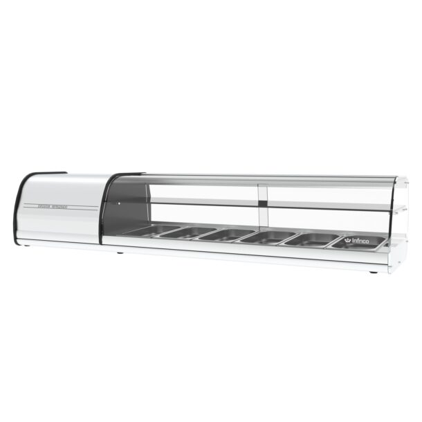 [202640423] Expositor de tapas y pintxos serie VET.Serie 6 bandejas GN VET6DP INFRICO
