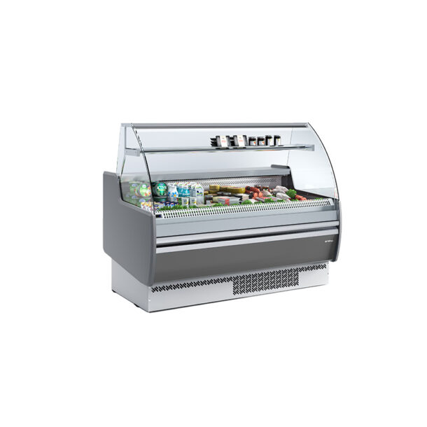 Vitrina expositora frío ventilado serie Marbella VMB15RIU INFRICO