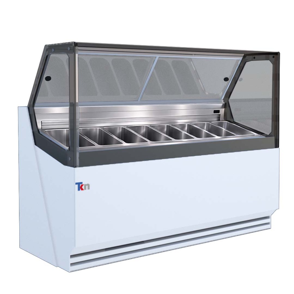 Vitrina expositora de gelato TKN8GS TKN
