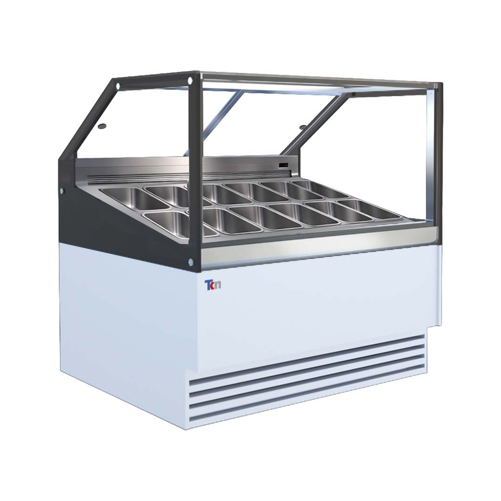 Vitrina expositora de gelato TKN12GS TKN