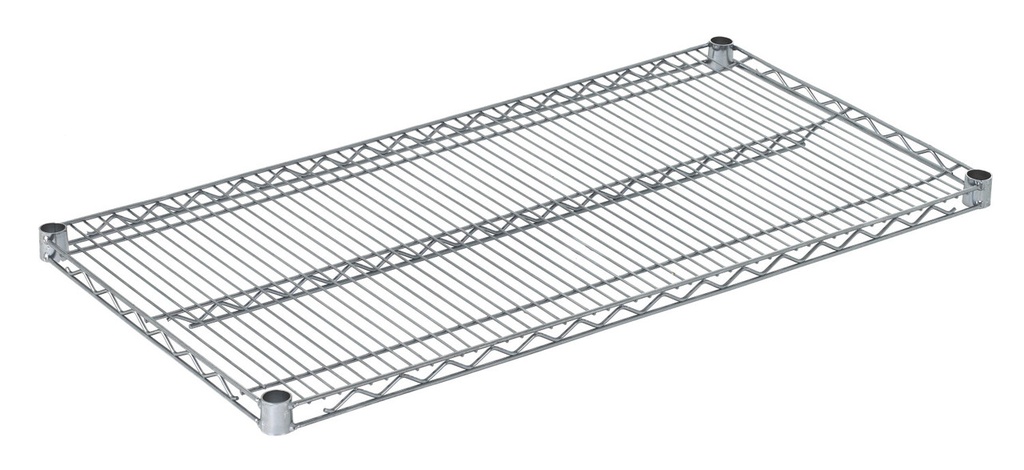 Entrepaño cromado de 21” x 42” J2142C OLYMPIC