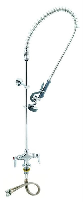 [20267163] Llave de prelavado a cubierta con mezcladora B0113B T&S