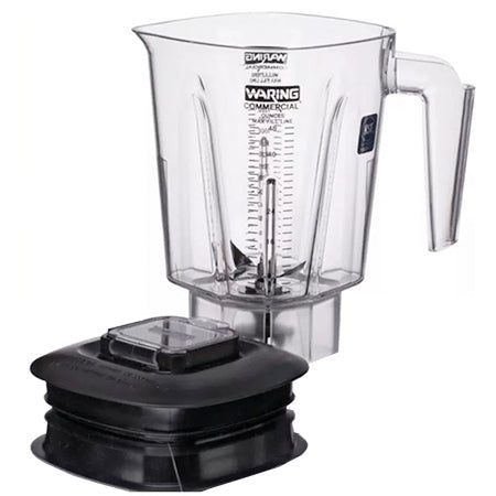 Tarro de 48 oz apilable para un fácil almacenamiento CAC132 WARING
