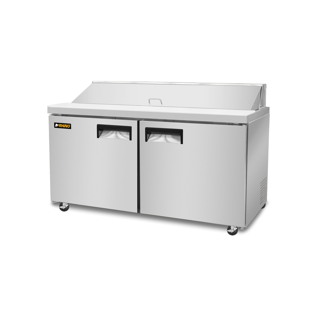 [103865] Mesa Refrigerada de Acero Inoxidable para Preparación 15.2 pies MERSAL-60 RHINO