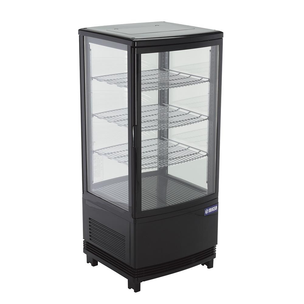 [100702] Vitrina Refrigerada Vertical Panorámica 2 Puertas Curvas RT-78L 2R MIGSA