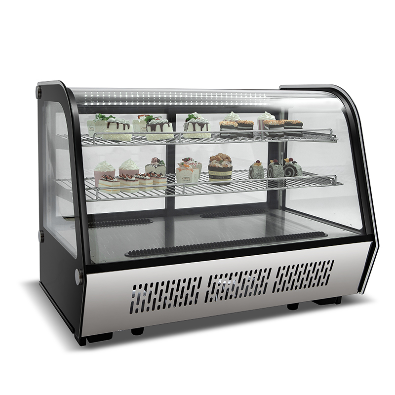 [100707] Vitrina Refrigerada Horizontal Antiempañante Sobre Mostrador 88 cm RTW-160L4 MIGSA
